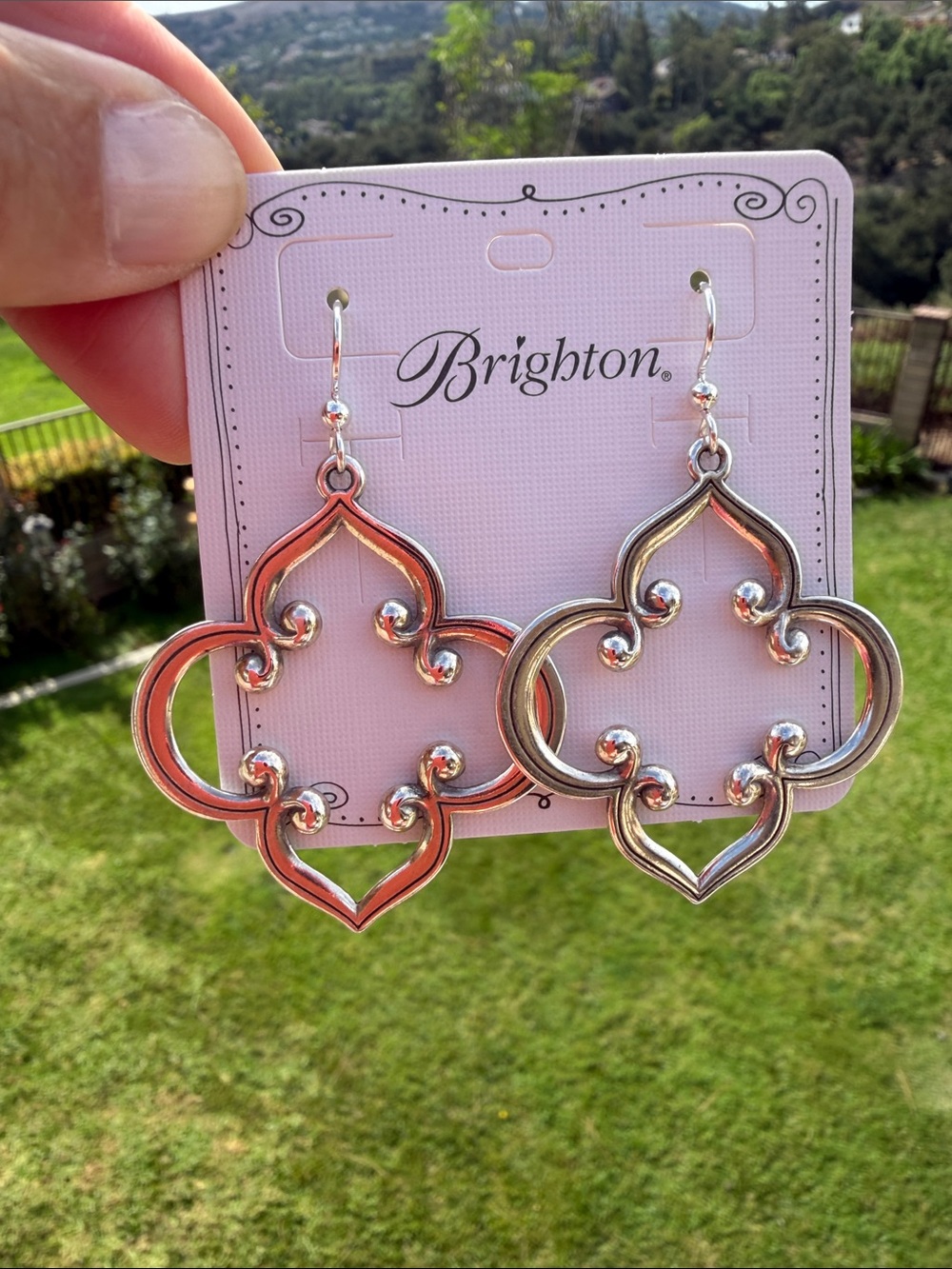 Brighton Silver Dangle Earrings